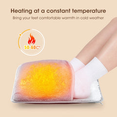 Electric Foot Warmer Heated Foot Cover Multi-Function Portable Hand Warmer Thermal Foot Muff for Home Office