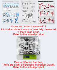 Creative Multi-Jointed Movable Shapeshift Robot 3.0 3D Printed Mannequin Dummy Action Model Doll Toy Kid Christmas Decora Gift