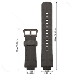 Resin Watch Strap Suitable for Casio G-300 G-301B G-350 G-306X G-315 Men's Band Rubber Replacement Bracelet Watch Accessories