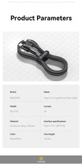Essager USB C Cable For IPhone 14 13 12 11 pro Max XS 20W Fast Charging Cable Data Line Charger For iPad Mobile Phone Wire Cord