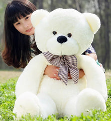 Giant Teddy Bear Dolls Kawaii Soft Pillow Plush Toy Stuffed Animal Cute Sleep Cushion Home Bed Decoration Child Gift For Girls