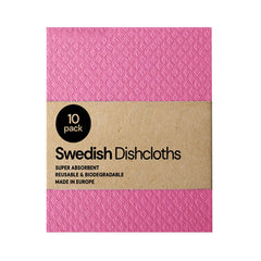 10pc Reusable Dishcloth Magic Cleaning Cloth Kitchen Absorbent Rag Towel Cellulose Swedish Dishcloth Wood Pulp Sponge Dish Cloth