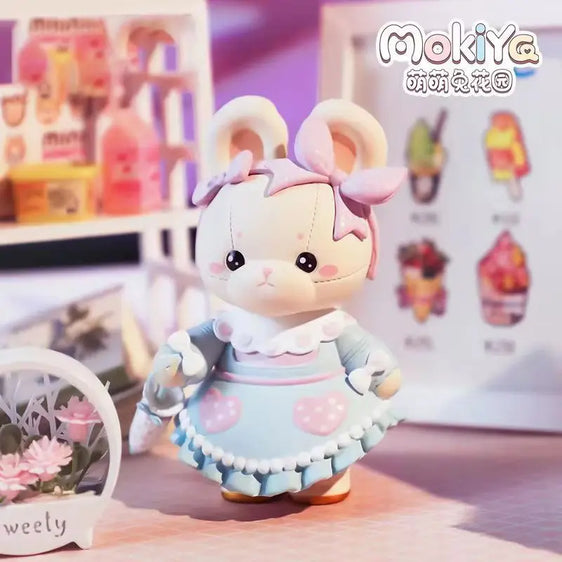 Mokiya Cute Rabbit Garden Series Blind Box Handmade Doll Genuine Surprise Gift For All Ages Trendy Toy