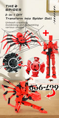 Creative Multi-Jointed Movable Shapeshift Robot 3.0 3D Printed Mannequin Dummy Action Model Doll Toy Kid Christmas Decora Gift
