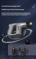 2025 New Intelligent High Frequency Massage Gun Electric Deep Tissue Muscle Relaxation Fitness Body Massager Fascia Gun