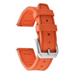 FKM Fluororubber Watch Band 20/21/22mm Quick Release Waterproof Replacement Strap For Rolex Dive Huawei Samsung Smartwatches