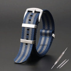 High End Soft Nylon Replacement Strap for Omega/Rolex/Seiko Watch Band Accessories 18mm 20mm 22mm 24mm Bracelet