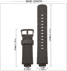 Resin Watch Strap Suitable for Casio G-300 G-301B G-350 G-306X G-315 Men's Band Rubber Replacement Bracelet Watch Accessories