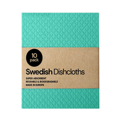 10pc Reusable Dishcloth Magic Cleaning Cloth Kitchen Absorbent Rag Towel Cellulose Swedish Dishcloth Wood Pulp Sponge Dish Cloth
