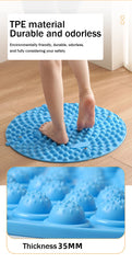 Fingerpressure Board Foot Massage Pad Health Walk Pressure Board Foot Massage Pad Foot Yoga Acupressure Mat Training Accessories
