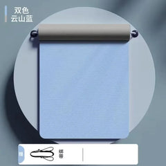 Widened TPE Yoga Mat Thickened Anti Slip Dance Fitness Mat Household Silent Shock Absorption Sports Jump Rope Mat Slight Defects