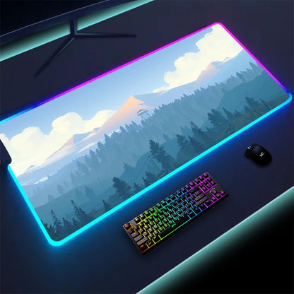 LED Mouse Pad - Kandy's Gadgets