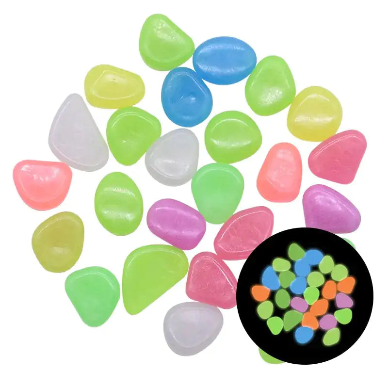 Glow in the Dark Garden Pebbles - Kandy's Gadgets