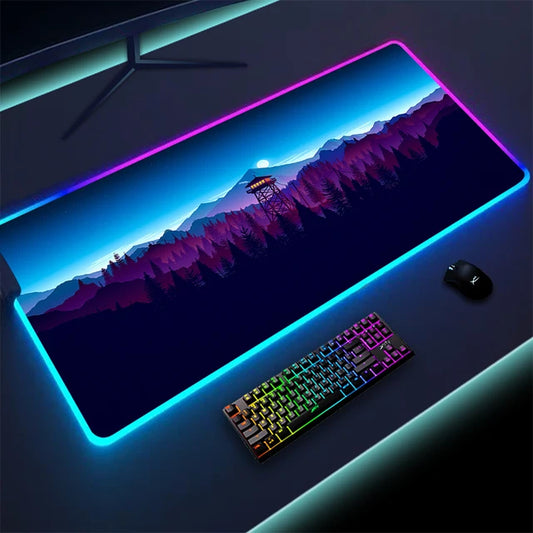 LED Mouse Pad - Kandy's Gadgets