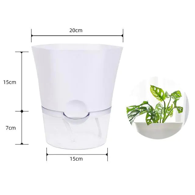 Automatic Water-Absorbing Flowerpot - Kandy's Gadgets