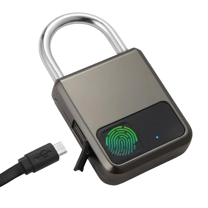 Fingerprint Padlock - Kandy's Gadgets