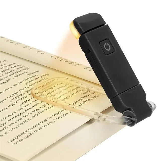 LED Rechargeable Book Reading Light - Kandy's Gadgets