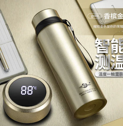 Gold Thermal Thermos - Kandy's Gadgets