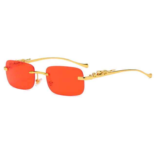 Rimless Square Sunglasses - Kandy's Gadgets