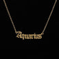 Zodiac Sign Necklace - Kandy's Gadgets