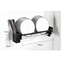 Wall Mounted Dish Drying Rack - Kandy's Gadgets