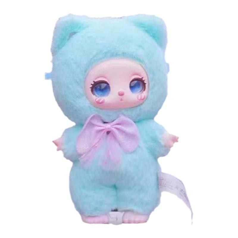 Liqi LIILATOYS Dots Lucky Cat Plush Blind Box Trendy Decoration Doll Cute Gift