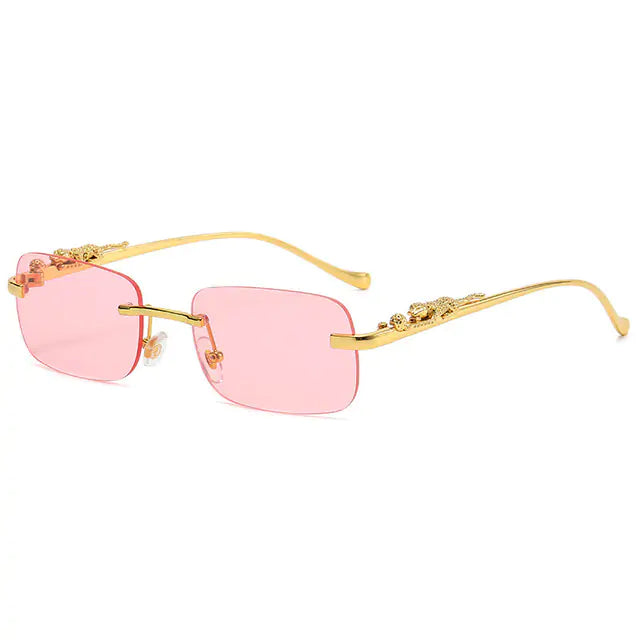 Rimless Square Sunglasses - Kandy's Gadgets