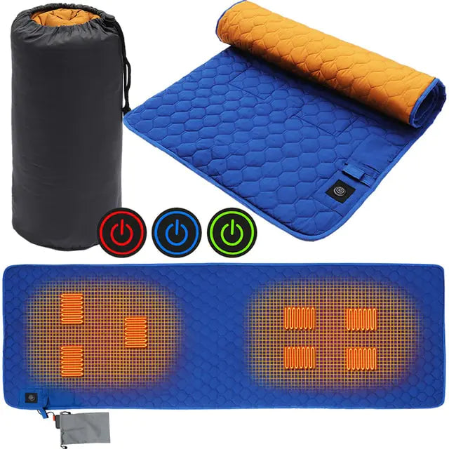 Outdoor USB Heated Sleeping Mat - Kandy's Gadgets