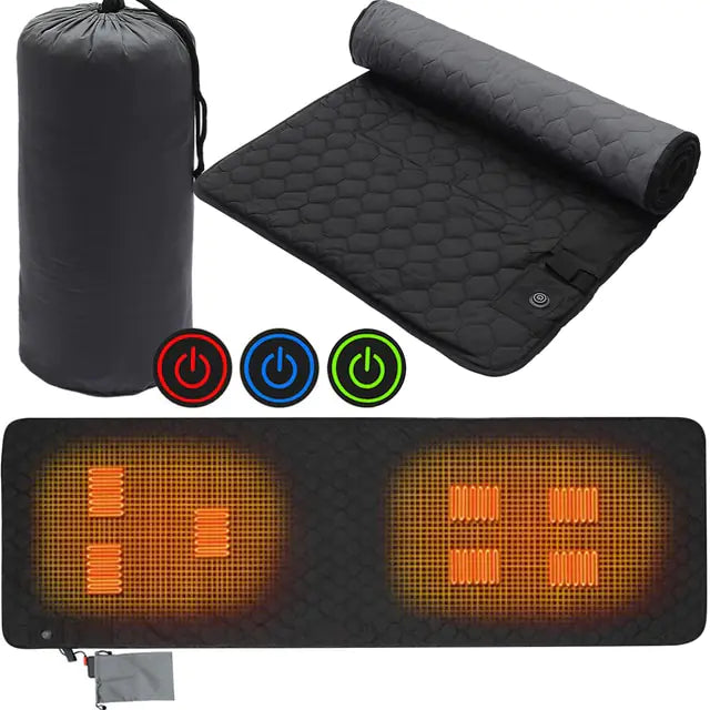 Outdoor USB Heated Sleeping Mat - Kandy's Gadgets