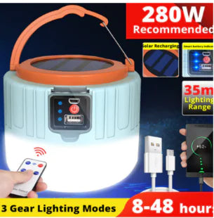 Solar Camping Light - Kandy's Gadgets