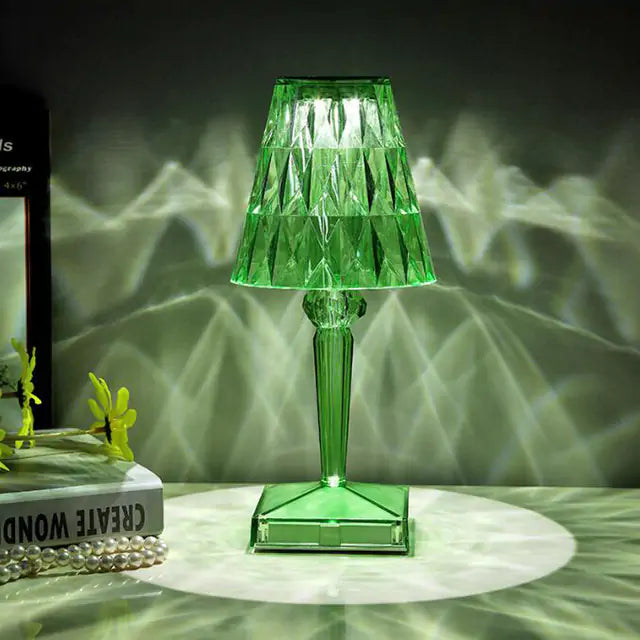 USB Touch LED Diamond Table Lamp - Kandy's Gadgets