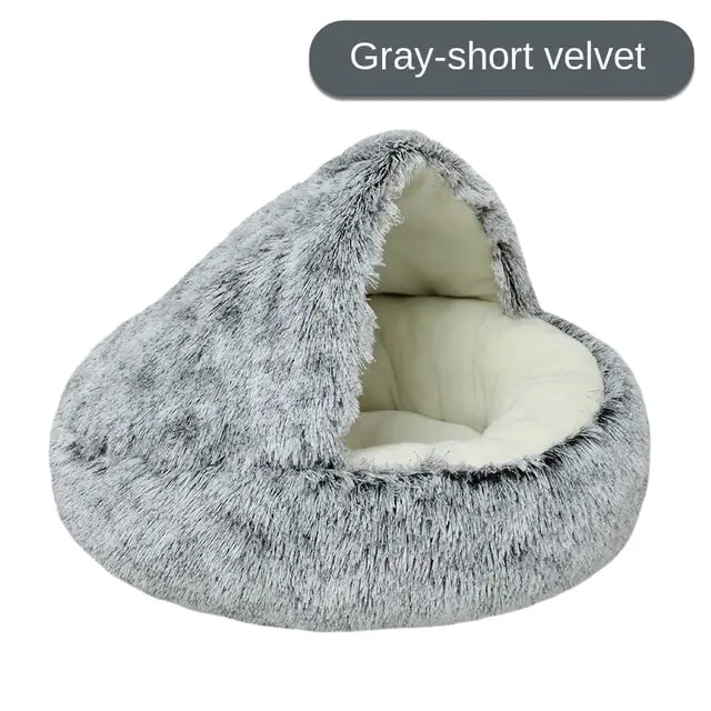 Plush Pet Bed - Kandy's Gadgets