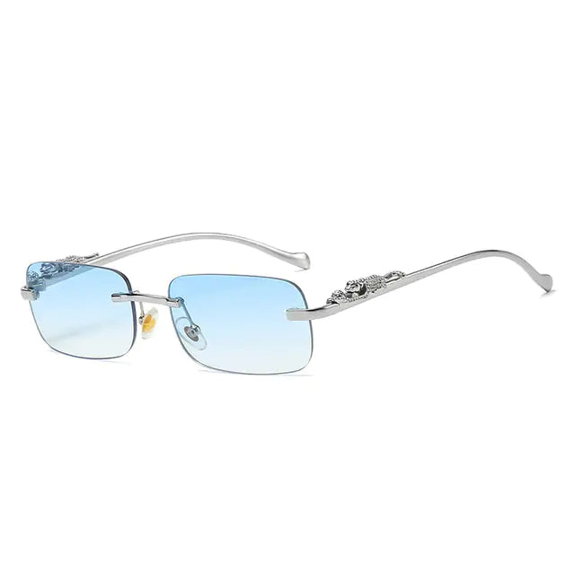 Rimless Square Sunglasses - Kandy's Gadgets