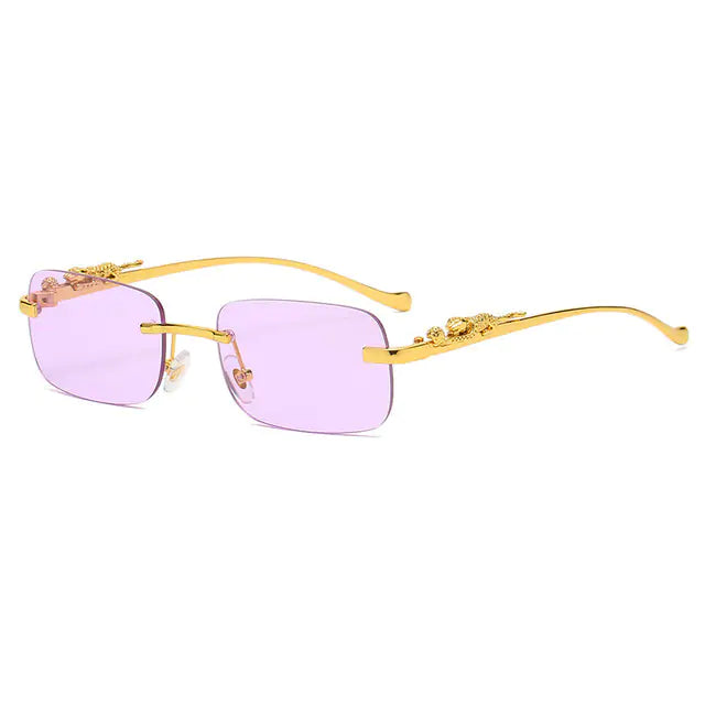 Rimless Square Sunglasses - Kandy's Gadgets