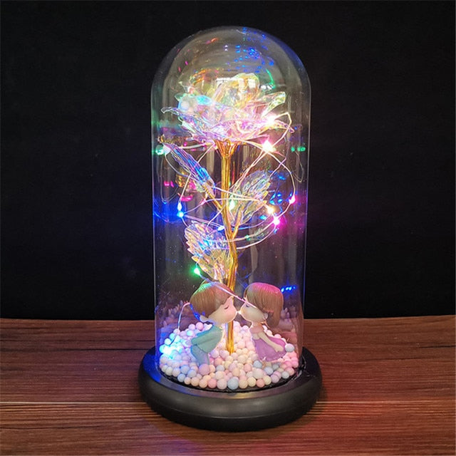 LED Enchanted Galaxy Rose - Kandy's Gadgets