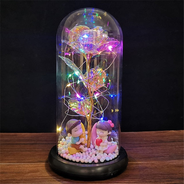 LED Enchanted Galaxy Rose - Kandy's Gadgets