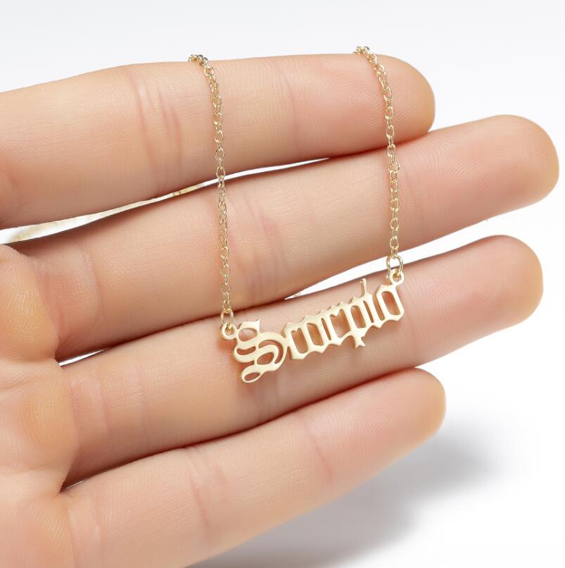 Zodiac Sign Necklace - Kandy's Gadgets