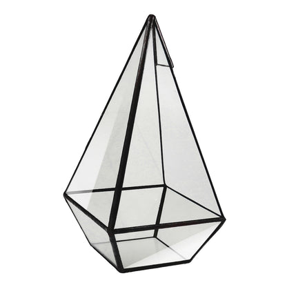 Pyramid Glass Terrarium - Kandy's Gadgets