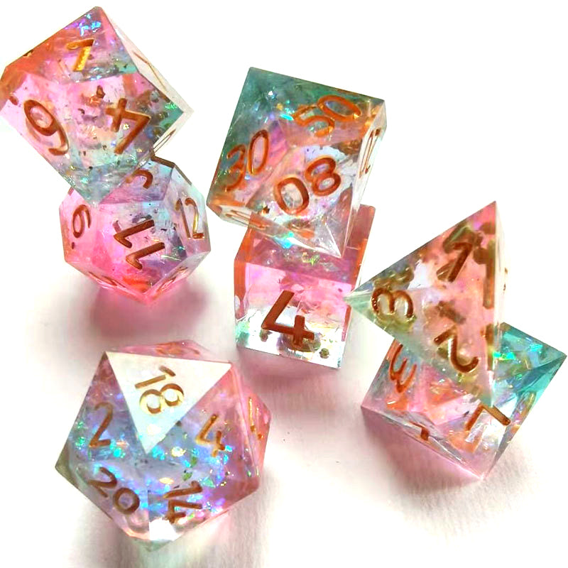 Resin Dice Set - Kandy's Gadgets