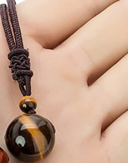 Tiger Eye Necklace - Kandy's Gadgets