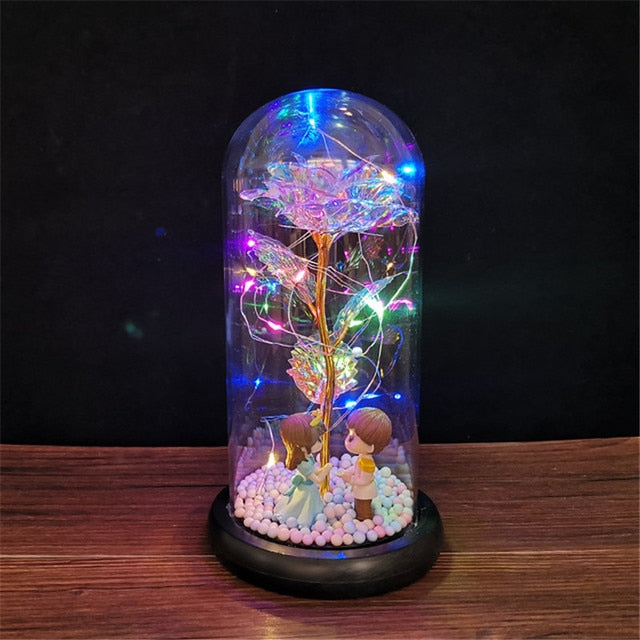 LED Enchanted Galaxy Rose - Kandy's Gadgets