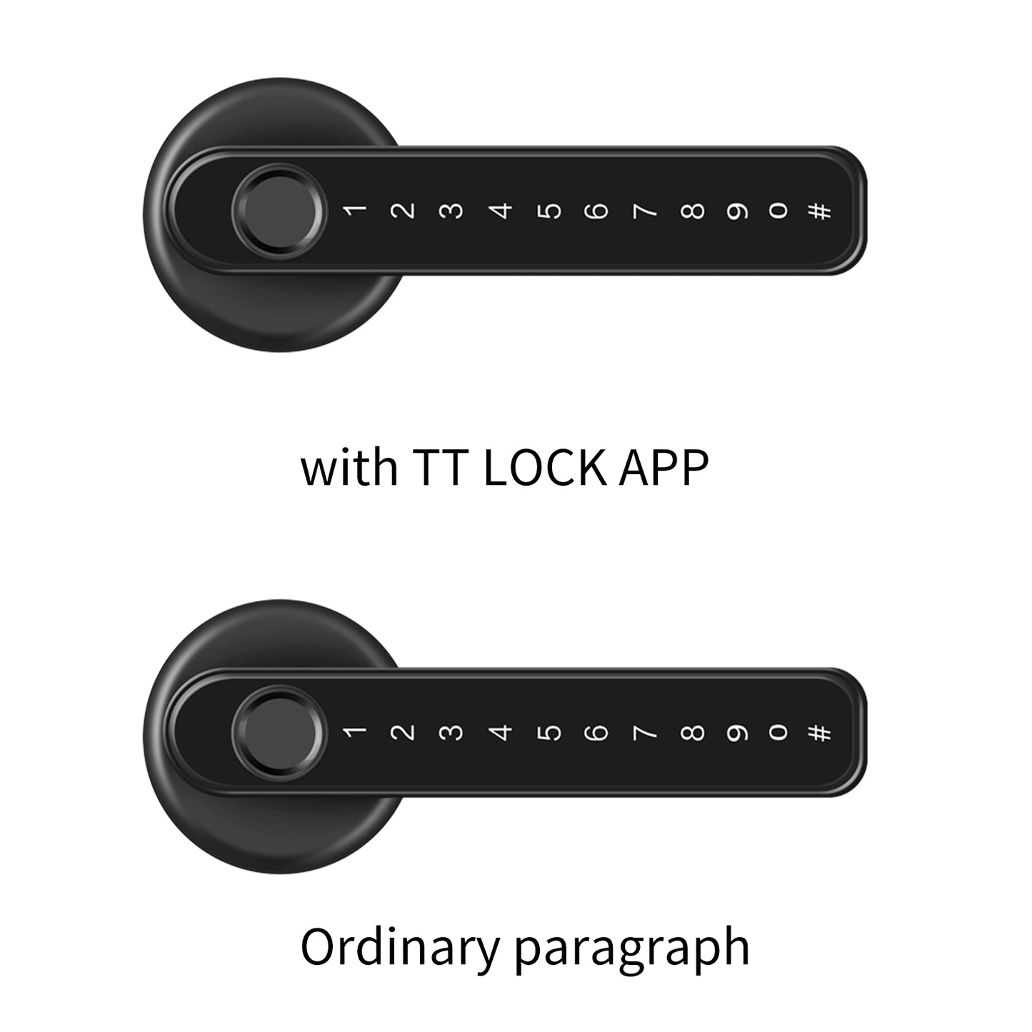 Smart Fingerprint Door Lock - Kandy's Gadgets