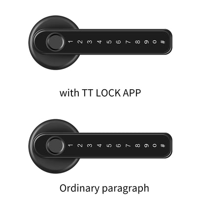 Smart Fingerprint Door Lock - Kandy's Gadgets