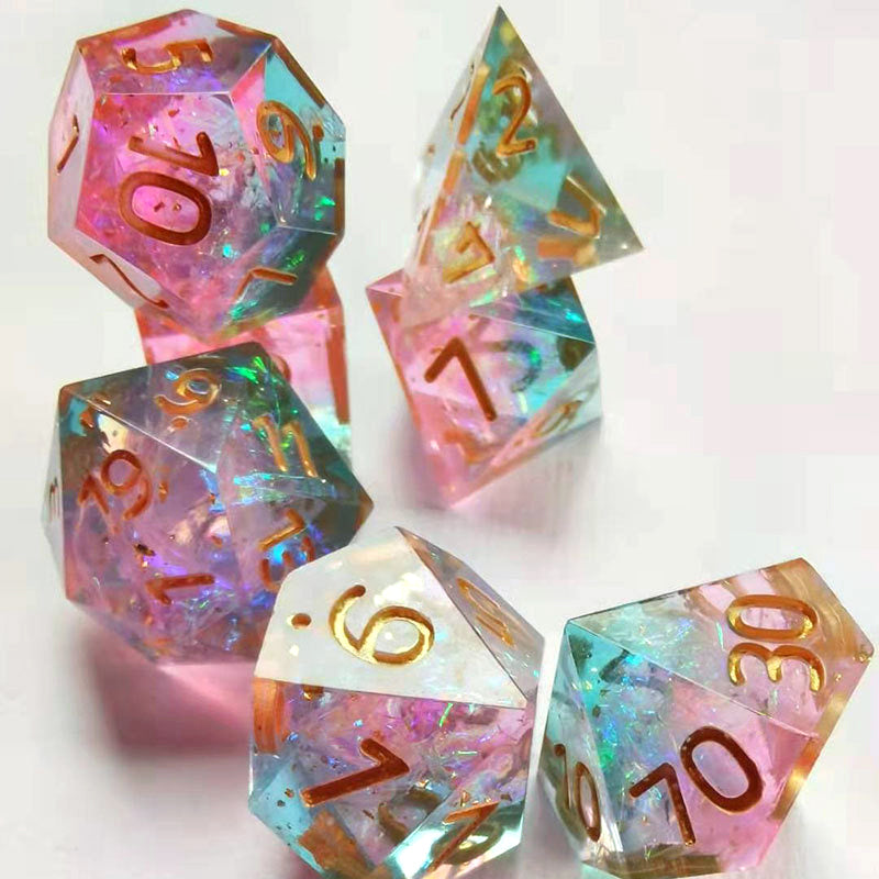 Resin Dice Set - Kandy's Gadgets