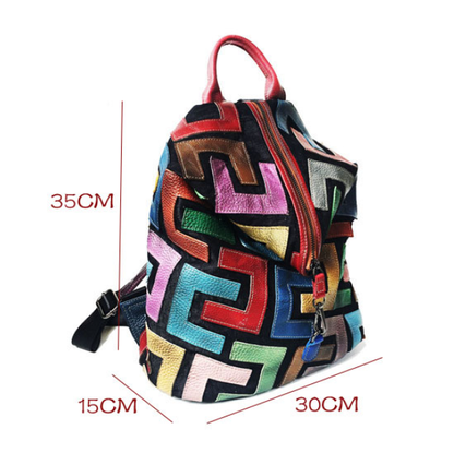 Leather Backpack - Kandy's Gadgets