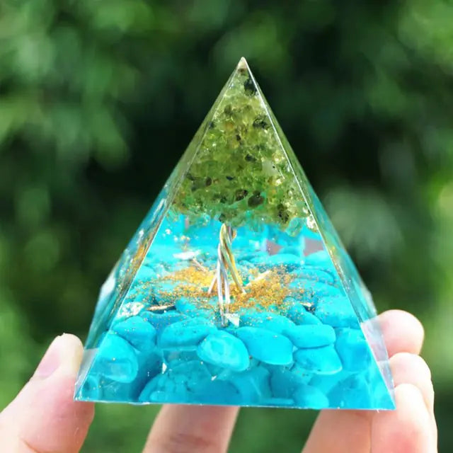 Orgonite Pyramid - Kandy's Gadgets