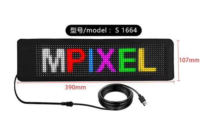 LED Matrix Pixel Panel - Kandy's Gadgets