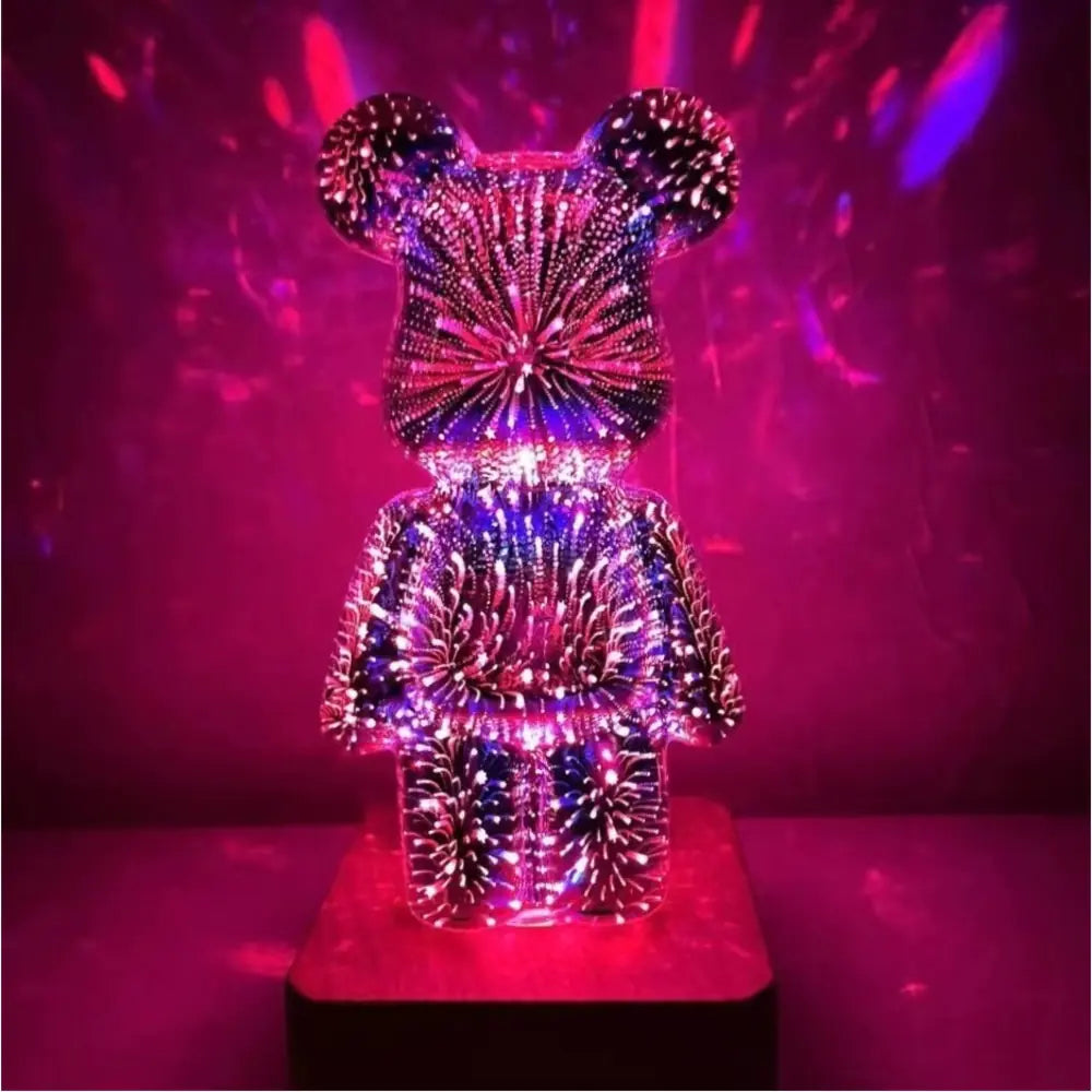 Bear Firework Light Lamp - Kandy's Gadgets