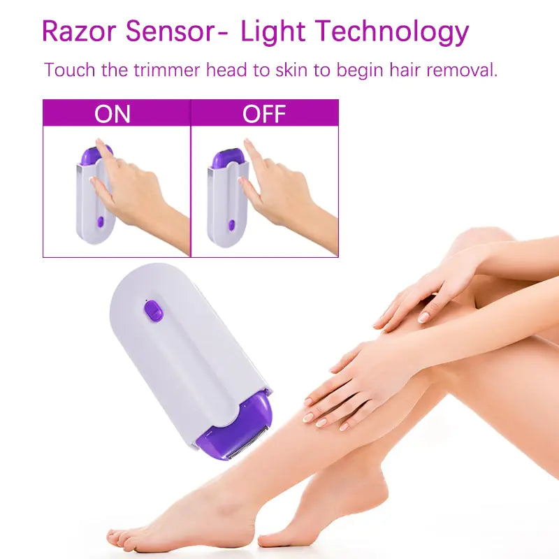 Painless Hair Removal Laser Kit - Kandy's Gadgets