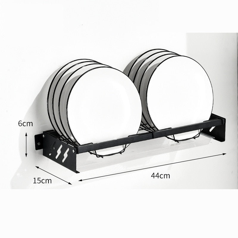 Wall Mounted Dish Drying Rack - Kandy's Gadgets